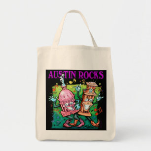 Austin Rocks Tragetasche