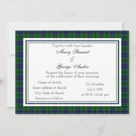 Austin Scottish Wedding Einladung