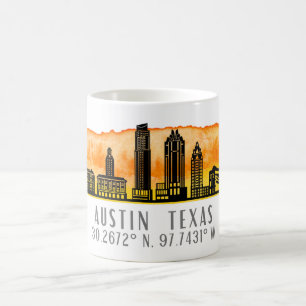 Austin Skyline Latitude Kaffeetasse