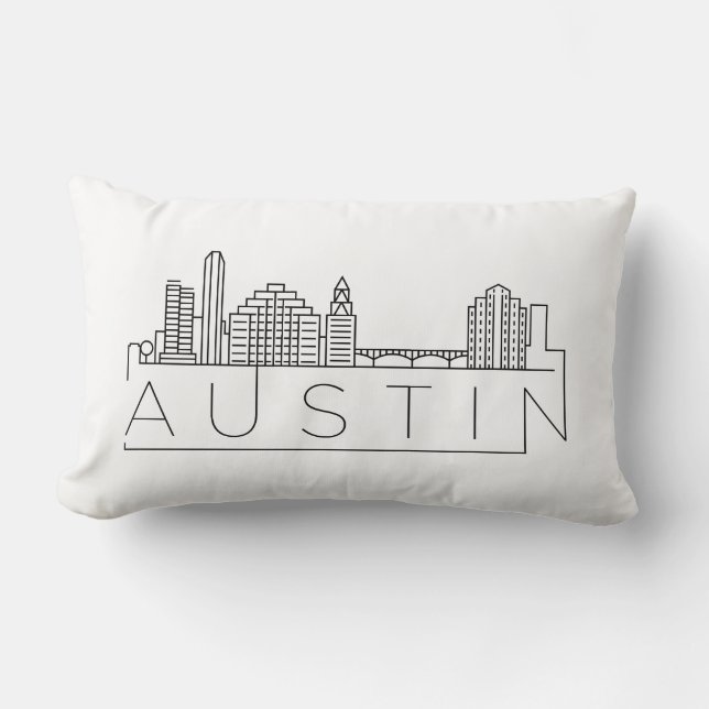 Austin Skyline Lendenkissen (Vorderseite)