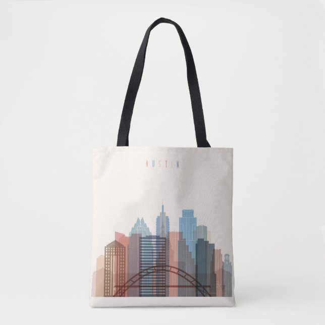 Austin, Stadt-Skyline Texas | Tasche (Vorderseite)