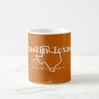 Austin Texas Brûlé Orange Mug