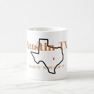 Austin Texas Brûlé Orange Mug