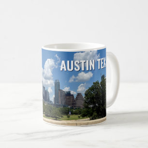 Austin Texas City Skyline Fotografie Kaffeetasse