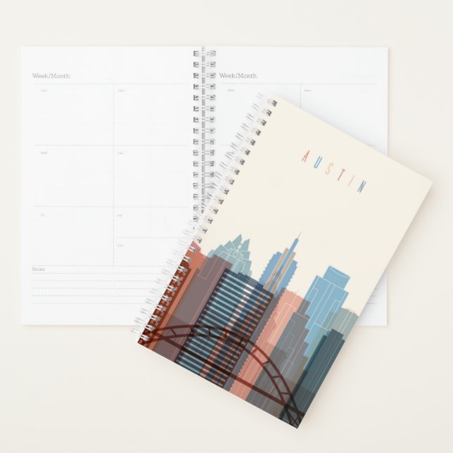 Austin, Texas | City Skyline Planer (Anzeige)