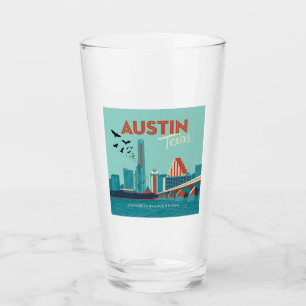 Austin, Texas Congress Avenue Bridge Glas