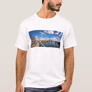 Austin Texas Downtown Lady Bird Lake Trail Bridge T-Shirt