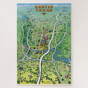 Austin Texas Fun Map