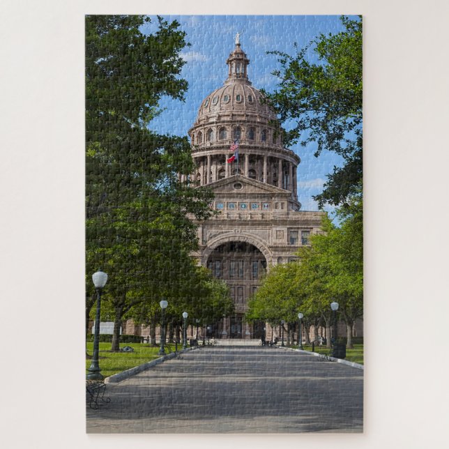 Austin Texas Jigsaw Puzzle (Vertikal)