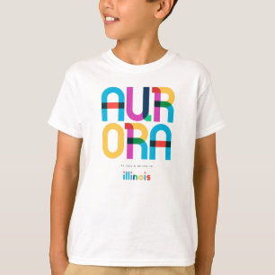 Austin Texas Mitte Jahrhundert, Pop Art, T-Shirt