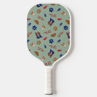 Austin Texas Pickleball Paddle - Ich Liebe Sie so