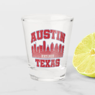 Austin, Texas Schnapsglas