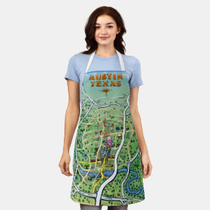Austin Texas Schürze