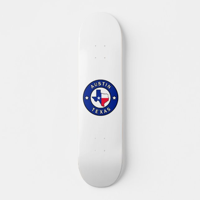 Austin Texas Skateboard (Vorne)