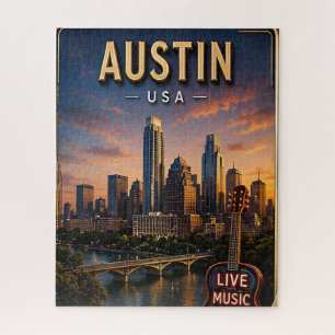 Austin Texas Skyline Reise