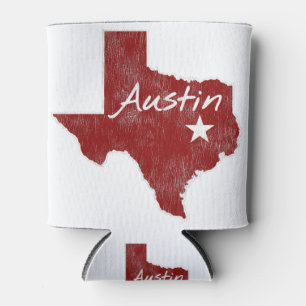 Austin Texas Staat Star Dosenkühler
