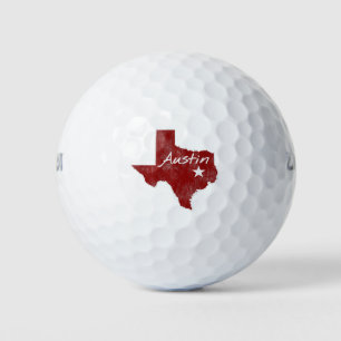 Austin Texas Staat Star Golfball
