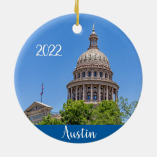 Austin, Texas State Capitol Keramik-Ornament Keramik Ornament