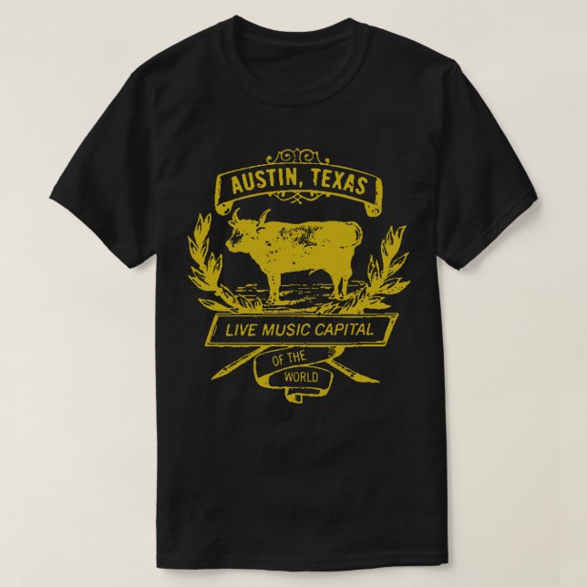 Austin Texas T-Shirt (Design vorne)