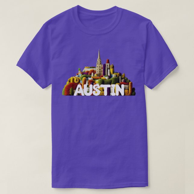 Austin Texas T-Shirt (Design vorne)