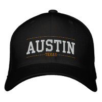 Austin Texas USA bestickte Hats