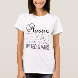 Austin, Texas, Vereinigte Staaten, elegant T-Shirt