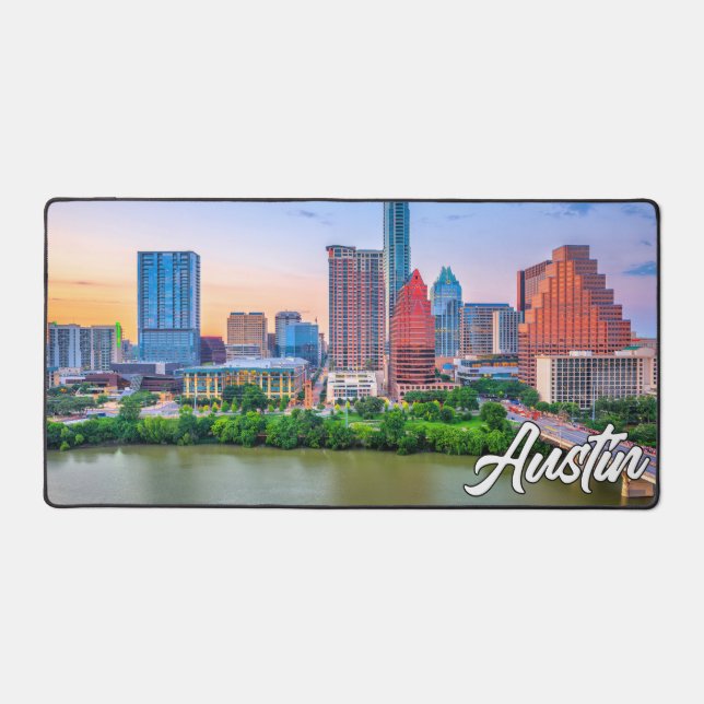 Austin, Texas, Vereinigte Staaten Schreibtischunterlage (Vorderseite)