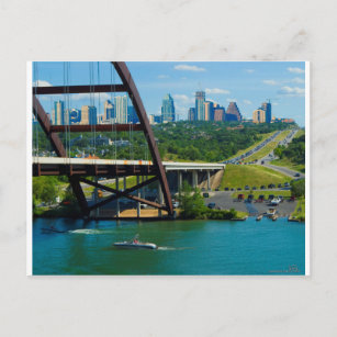 Austin, Texas von 360 Bridge Postkarte