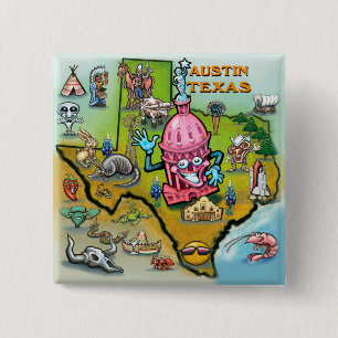 Austin TX Button