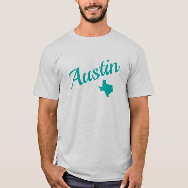 Austin, TX T - Shirt (Vorderseite)