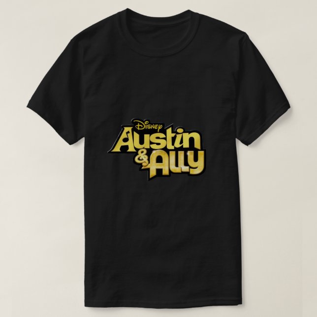 Austin- und Allogos T-Shirt (Design vorne)