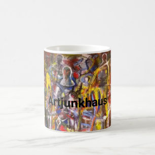 Austin Untergrund Abstrakt Hankamer Artjunkhaus Kaffeetasse