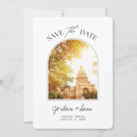 Austin Wedding Texas Staat Hauptstadt Save the Dat