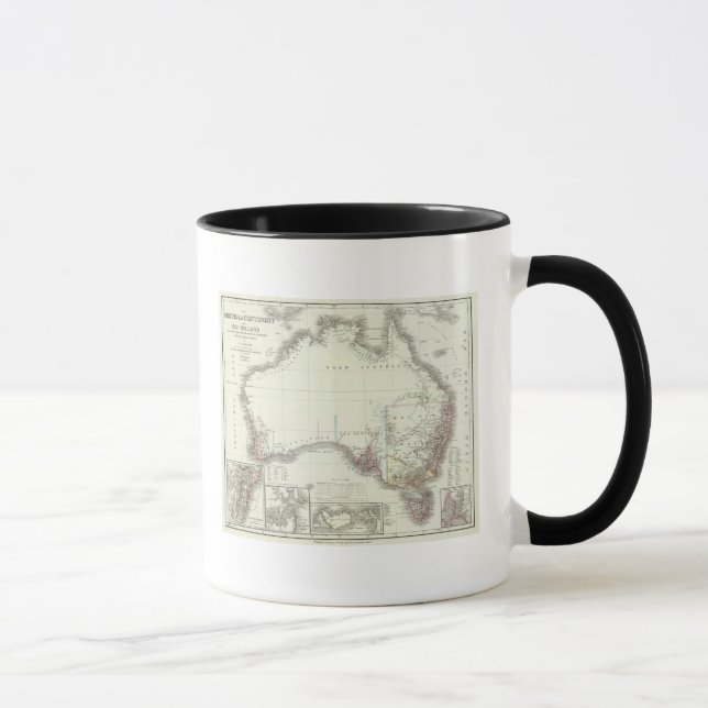 Austral-Kontinent Tasse (Rechts)