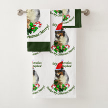 Australan Shepherd Christmas