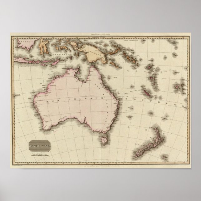 Australasien Poster (Vorne)
