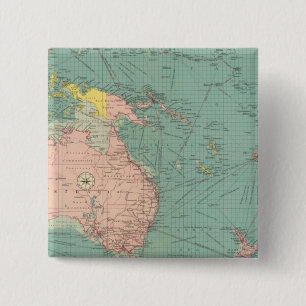 Australasische, polynesische Häfen Button