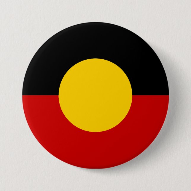 Australia Aboriginal Flag Button (Vorderseite)