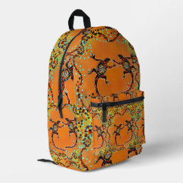 AUSTRALIA ART BEDRUCKTER RUCKSACK