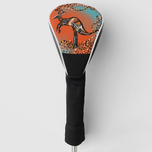 AUSTRALIA ART GOLF HEADCOVER (Vorderseite)