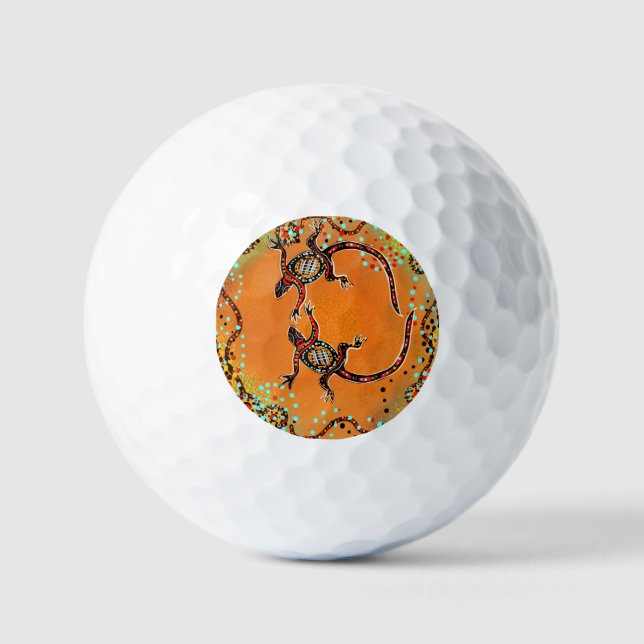 AUSTRALIA ART GOLFBALL (Vorderseite)