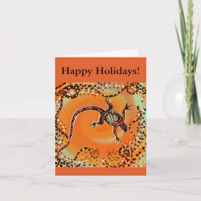 AUSTRALIA ART KARTE (Vorderseite)