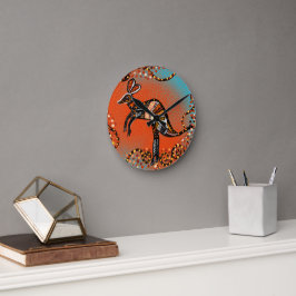AUSTRALIA ART RUNDE WANDUHR