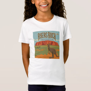 Australia   Ayers Rock Kangaroos T-Shirt