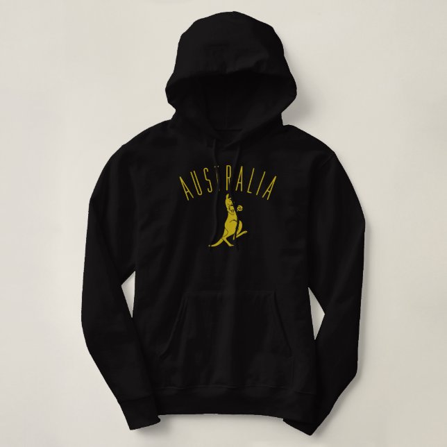 AUSTRALIA BOXING KANGAROO 390 HOODIE (Design vorne)