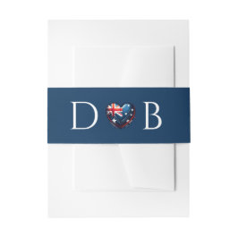 Australia Couple Wedding Einladungsbanderole