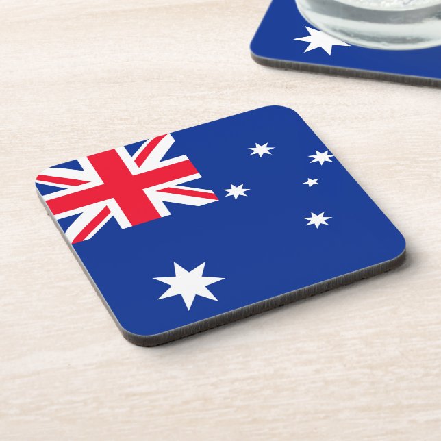 Australia Flag Getränkeuntersetzer (Linke Seite)