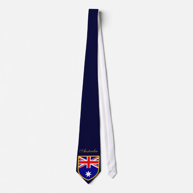 Australia Flag Neck Tie Krawatte (Vorderseite)