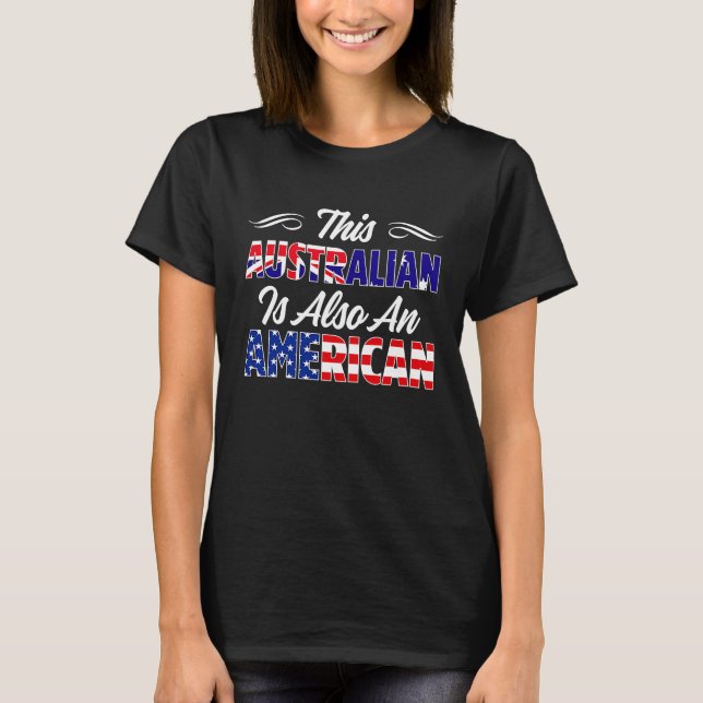 Australia For Proud Australian Aussie Australia Ro T-Shirt (Vorderseite)
