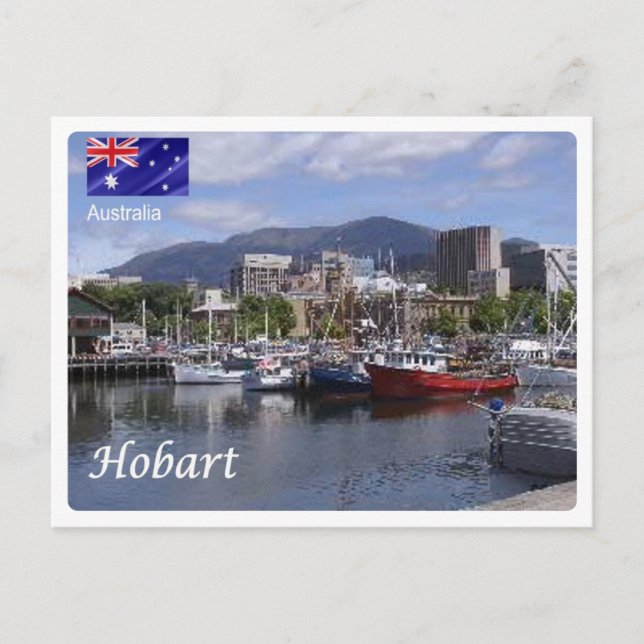 Australia -  Hobart - Postkarte (Vorderseite)